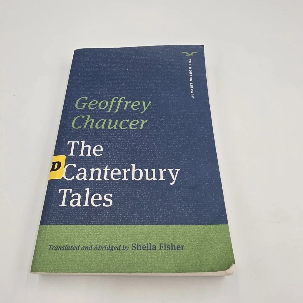 The Canterbury Tales By Geoffrey Chaucer, 2021 Paperback by The Norton Library